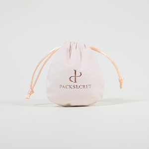 PackSecret OEM Personnalisé Pochettes en Daim Bleu Marine pour Bijoux, Sacs de Rangement et de Protection, Sacs à Cordon en Daim Personnalisés - Product Image 4