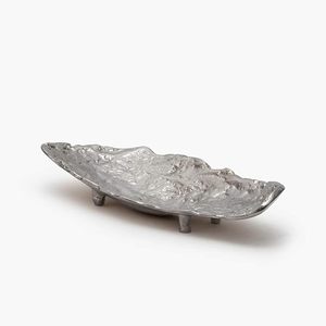 Wholesale Decorative Silver Metal Snacks Serving Platter in Best Price For Wedding Restaurant Hotel Party - Product Image 2