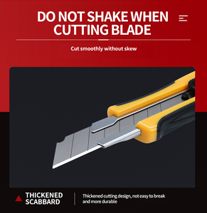 Công nghiệp nặng 18mm Dao tiện ích với chống trượt và phát hành lưỡi nhanh chóng cho bao bì xây dựng - Product Image 5