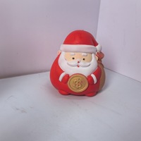Squishy géant de Noël à remontée lente, jouets à presser, squishy géant en stock, emballé en coffret cadeau