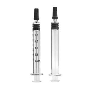 Siringa Pre-riempita in vetro borosilicato alto, 1ml, comoda da trasportare crema per il viso, crema per gli occhi - Product Image 6