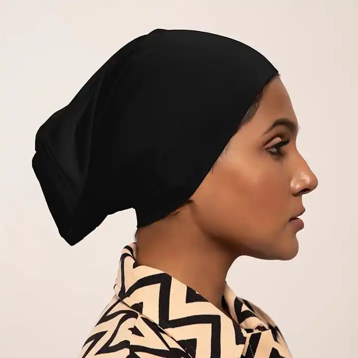 wholesale hijab undercap bonnet stretch solid