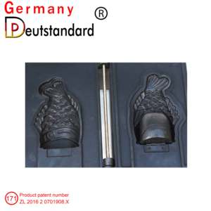 Máquina Comercial para Taiyaki con Termostato Alemán y Tubo de Calentamiento Estadounidense, Máquina para Hacer Waffles de Pescado, Máquina para Helado Frito de Pescado Rojo - Product Image 3