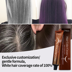 Hersteller Großhandel Bio-Haar färbemittel Anpassbare erstklassige langlebige Pflanzen extrakte Parabe freie Färbung - Product Image 2