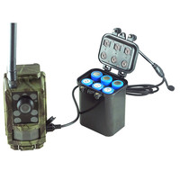 Caméra de chasse solaire 4G extérieure IP68 étanche avec vision nocturne, capteur CMOS, détection rapide en 0,3s et GPS pour la surveillance de la faune