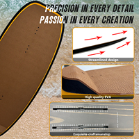 Planche de surf hydrofoil légère en carbone de 100 cm pour le surf, le wing foil et les jeux aquatiques en mer