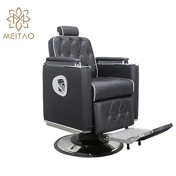Cadeira de barbeiro portátil, cadeira de salão de beleza com novo design