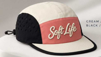 Casquette de course personnalisée à logo découpé au laser, en nylon imperméable et à séchage rapide, 5 panneaux