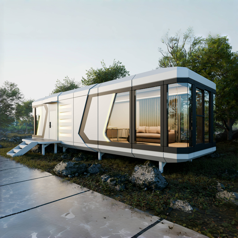 Fireproof Light Steel House Modular Concrete