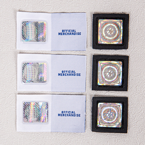 Độ Chính Xác Cao Tùy Chỉnh Bền Mã Qr 3D Ba Chiều An Ninh Chống Giả Dệt Nhãn Cho Quần Áo Giày Hat - Product Image 1