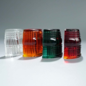 Paralume <span class=keywords><strong>in</strong></span> <span class=keywords><strong>vetro</strong></span> borosilicato alto rosso di forma di colore all'ingrosso personalizzato dalla fabbrica per le luci della pista dell'aerodromo all'aperto - Product Image 2