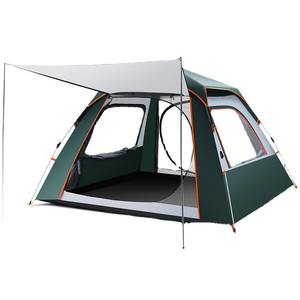 Carpa de Camping Automática Explorer para 3-4 Personas, de Una Sola Capa, Apertura Rápida, Impermeable, para Tres Estaciones, 240x240x155cm - Product Image 1