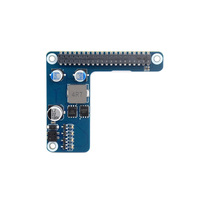 HAT (G) con Alimentación por Ethernet para Raspberry Pi 5, Salida de 5V 5A, Compatible con el Estándar 802.3/af, HAT PoE para Raspberry Pi 5