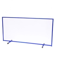 Barrières de tennis de table Oxford en acier 840D avec logo personnalisé, entourant la barrière de la cour de ping-pong