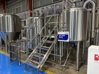 Kit de brassage de bière à domicile en acier inoxydable 304 HG 300L 500L, équipement de fabrication facile à utiliser