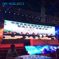 Layar LED Sewa Kustom untuk Panggung, Layar LED P4.81, Video Wall LED 500x500mm, Kabinet Aluminium Die Cast
