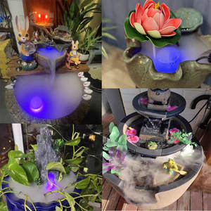 Tête d'atomiseur ultrasonique, volume de brouillard réglable, aquarium, petite rocaille, paysage, pulvérisateur de brouillard, modèle -01 Chine - Product Image 4