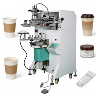 Máquina de Serigrafía Semiautomática para Producción de Empaques Personalizados |   Impresora Flexible para Tazas, Botellas y Tubos