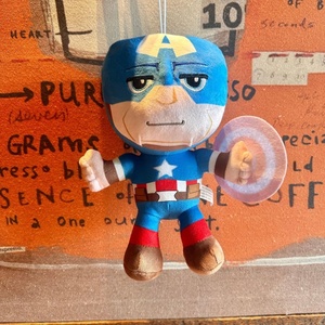 Juguetes de Peluche de Anime Bordados al por Mayor, Superhéroes de <span class=keywords><strong>Avengers</strong></span>, Spider-Man, <span class=keywords><strong>Hulk</strong></span>, de Algodón PP Supersuave, para Aliviar el Estrés, Estilos Variados - Product Image 3