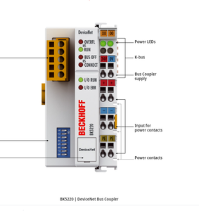 Beckhoff DeviceNet Coupleur de bus compact BK5250 - Product Image 4