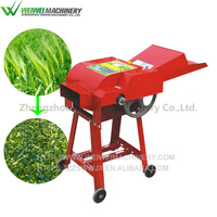 Machine à couper l'herbe et la paille pour l'alimentation animale, modèle Weiwei Factory Sales, 2,2 kW, électrique, pour ferme, broyeur d'ensilage.