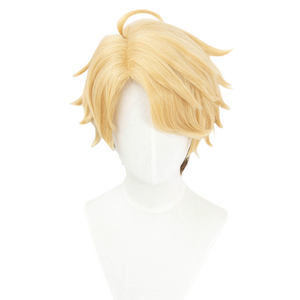 วิกผมคอสเพลย์ ND อาราชิ นารุคามิ ชุดประกอบผมจากอนิเมะ Ensemble Stars สำหรับงานคอมมิคคอน ทำจากเส้นใยทนความร้อนสูง สีน้ำตาลอ่อน ทนความร้อนสูง รุ่นโรส - Product Image 5