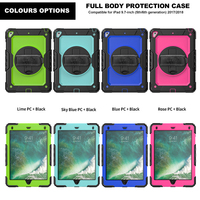Étui robuste antichoc en PC et silicone pour tablette, protection anti-chute pour iPad 7e/8e/9e génération 10,2 pouces