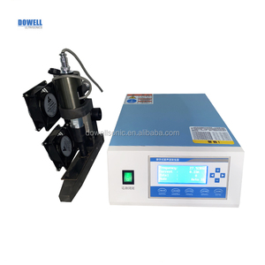 Dowellsonic DW-QF28-800 Ultrasonic <strong>Soft</strong> <strong>Loop</strong> <strong>Handle</strong> Bag Cutting Welding <strong>Machine</strong> for PP Woven Sacks Rice Bags Plastic Material - Product Image 1