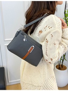 Fashion New Designer Crossbody Bags High Quality PU Leather Shoulder Messenger Bag Casual <b>Totes</b> Luxury Women Handbags and Purses - Product Image 3