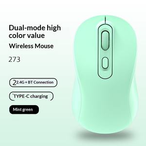 New Design Rechargeable Wireless <b>Mouse</b> Silent Dual Mode Slim Office Computer Notebook <b>Mouse</b> - Product Image 6