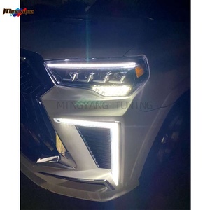 LX Thiết Kế Facelift Bumper Bodykit Mui Xe Nắp Ca-pô Đèn Pha Đèn Hậu Cho Toyota <span class=keywords><strong>4</strong></span> <span class=keywords><strong>Runner</strong></span> <span class=keywords><strong>4</strong></span> <span class=keywords><strong>Runner</strong></span> 2010 2021 Cơ Thể Kit - Product Image 4