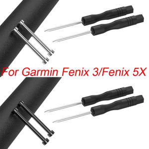 Baru 1 Pasang Gelang Jam Baja Tahan Karat Batang Pegas Pin Jam untuk <span class=keywords><strong>Garmin</strong></span> <span class=keywords><strong>Fenix</strong></span> 5x/<span class=keywords><strong>3</strong></span> Perangkat Dapat Dipakai Jam Tangan Pintar - Product Image 2