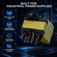 Transformateur à Ferrite Vertical Personnalisé PQ2620 60W 75W 100W, Transformateur à Impulsions, Fournisseur de Transformateurs de Puissance Abaisseurs pour PCB
