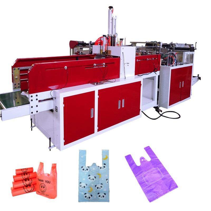 Automatic T shirt Polythene Bags Heat