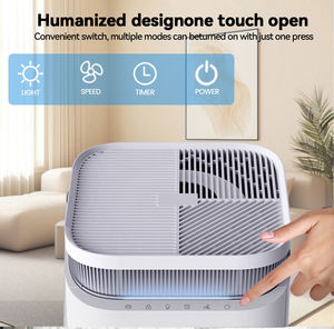 Purificateur d'air domestique électrique <span class=keywords><strong>pour</strong></span> grande pièce, filtre HEPA CARD 500M3/H, élimination de la fumée, de la poussière et des odeurs, silencieux, purificateur d'air domestique - Product Image 2