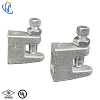 Collier de fixation UTT BC3 pour colliers sismiques et assemblages de colliers de fixation pour sprinklers, raccord de connexion de poutre métallique taille M10 M12
