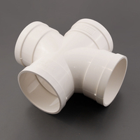 Tenemos todas las tuberías y accesorios que desea a un precio favorable Conector de unión de tuberías y accesorios de PVC