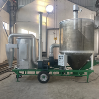 Séchoir mobile à roues pour céréales, à faible taux de craquelure, pour une réduction uniforme de l'humidité, séchage en lots continus, adapté au colza, aux graines d'herbe et aux graines de céréales, pour entrepôt de stockage