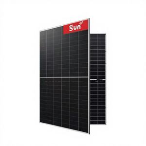 Panneau solaire bifacial double vitrage SUNPLUS 585W de type N |   23,4% d'efficacité |   Cadre en alliage d'aluminium anodisé |   CSA pour |   États-Unis - Product Image 1