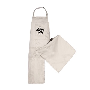 Tabliers de cuisine sans manches en polyester 600D imperméables et réutilisables, taille ajustable, services OEM/ODM, commande en gros, personnalisables - Product Image 2