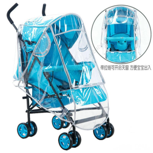 Housse de protection contre les intempéries, coupe-vent et imperméable pour poussette de voyage, landau, chariot de bébé – Produit intelligent pour la maison (vente en gros) - Product Image 3