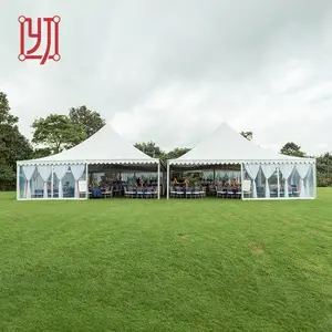 Nieuwe Items In China Markt Aluminium Frame Multi-Side Voedsel Booth Marquee Pagode Tent 3X3M 4X4M 5x5m