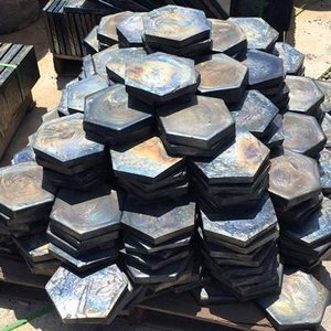 Tùy chỉnh siêu mỏng hình chữ nhật Bazan đúc đá slab tự nhiên kết thúc ngoài trời khối hoặc gạch với bề mặt được đánh bóng - Product Image 5