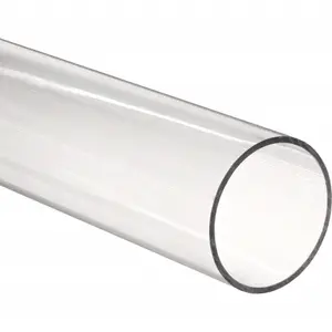 Cylindre Transparent d'aquarium de grand diamètre, Tube acrylique Transparent, tuyau PMMA