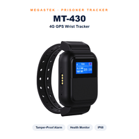 Montre connectée anti-coupure avec moniteur WIFI, localisateur GPS et bracelet pour surveillance judiciaire des personnes en liberté conditionnelle, avec alerte d'urgence SOS et Bluetooth