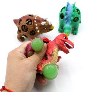 OEM Soft EVA Dinosaur Grape Splat Hand <b>Squeeze</b> Bead <b>Ball</b> Toy Age Range 5 to 7 Years - Product Image 1