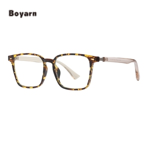 Monturas TR90 de gafas, gafas cuadradas ópticas para ordenador, filtro de luz azul, gafas de bloqueo de luz azul para mujeres y hombres - Product Image 3