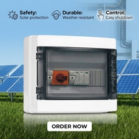 Boîtier de Combinaison Série YUANKY HWDF-32X 2 Entrées 1 Sortie DC 1000V