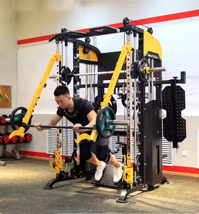 Best Quality Multi Rack Bodybuilding Home <b>Gym</b> Fitness <b>Equipment</b> Buy Online Functional Trainer Smith Machine Pws-016 <b>China</b> - Product Image 4