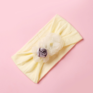 Offre Spéciale Mignon princesse Artificielle Chapeaux Photographie Bébé Fille fleur <span class=keywords><strong>turban</strong></span> Bandeau Cheveux Accessoires - Product Image 6